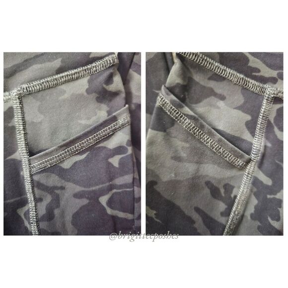 FLYWHEEL Black/Khaki Camouflage Legging - Picture 3 of 7
